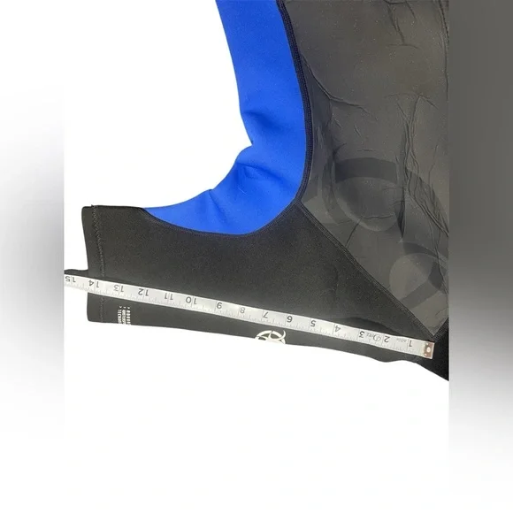 Defiance Neoprene Black & Blue Shorty Style Wetsuit Men’s EUC - Picture 5 of 14